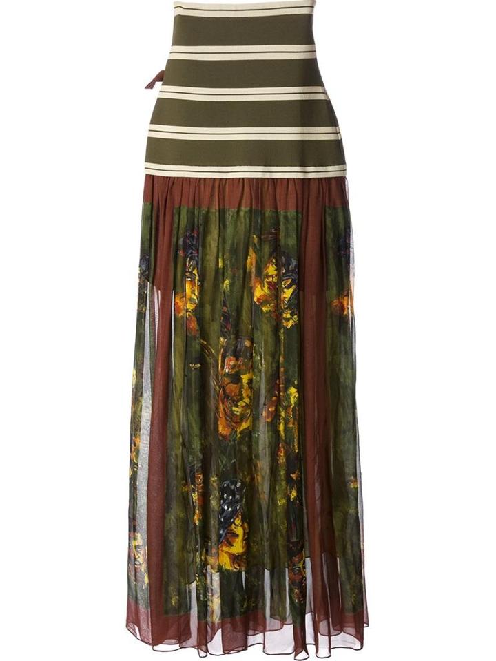 Jean Paul Gaultier Vault Printed Skirt