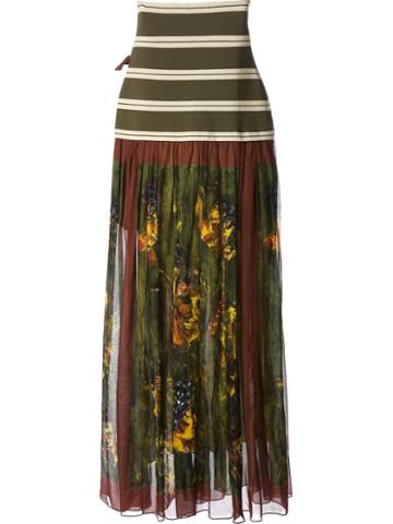 Jean Paul Gaultier Vault Printed Skirt