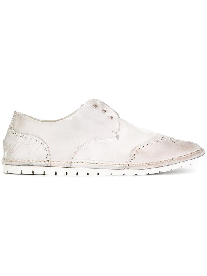 Marsèll Brogue Detailing Laceless Shoes