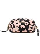 Miu Miu Floral Make Up Bag - Black