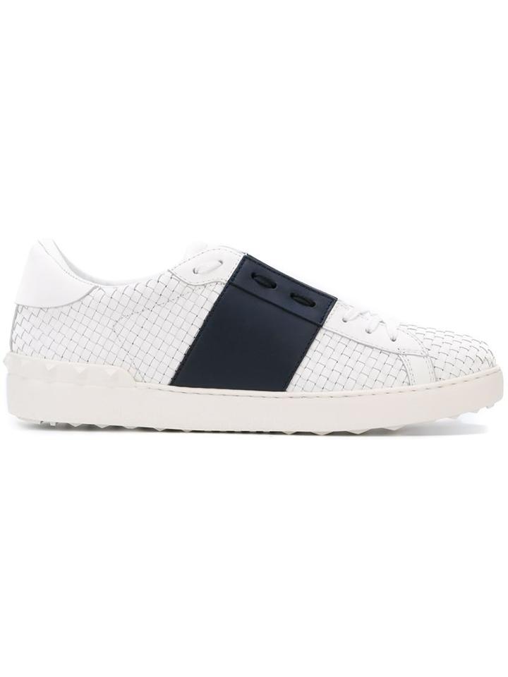 Valentino Garavani 'open' Textured Sneakers