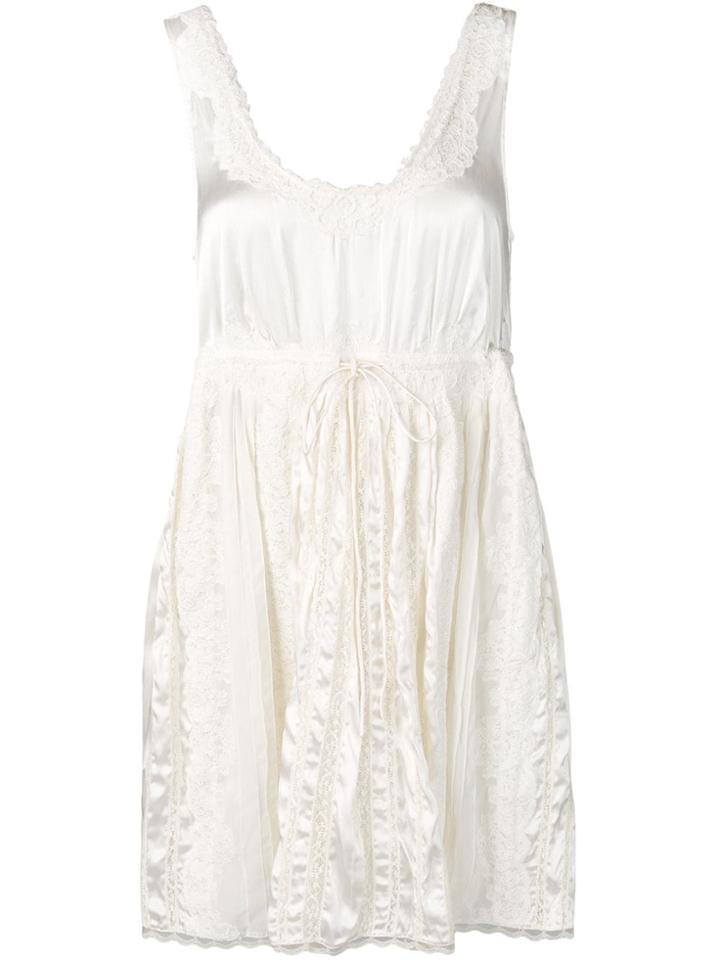 Ermanno Ermanno Cami-styled Dress - White