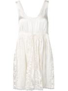 Ermanno Ermanno Cami-styled Dress - White