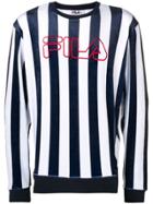 Fila Striped Logo Sweatshirt - Blue