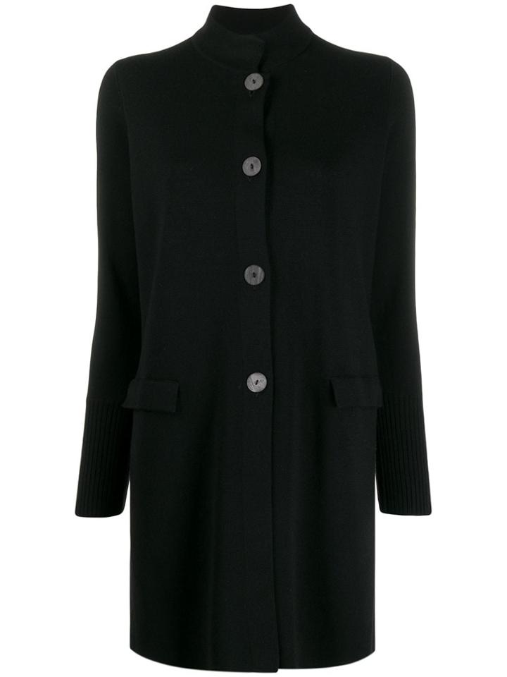 La Fileria For D'aniello Mid-length Cardigan - Black