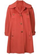 A.n.g.e.l.o. Vintage Cult 1950's Buttoned Rose Coat - Orange