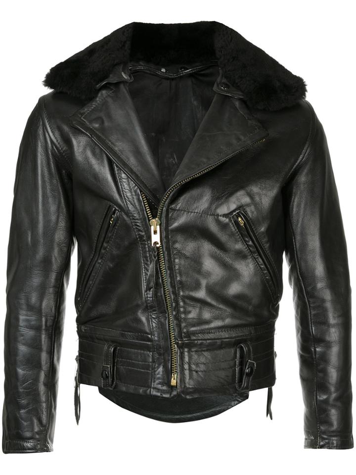 Fake Alpha Vintage 1970s Policeman Jacket - Black