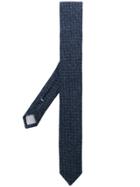 Eleventy Tweed Tie - Blue