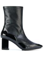 Rue St Pointed Toe Boots - Black