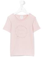 Carrèment Beau - Glitter Print T-shirt - Kids - Cotton/modal - 10 Yrs, Girl's, Pink/purple
