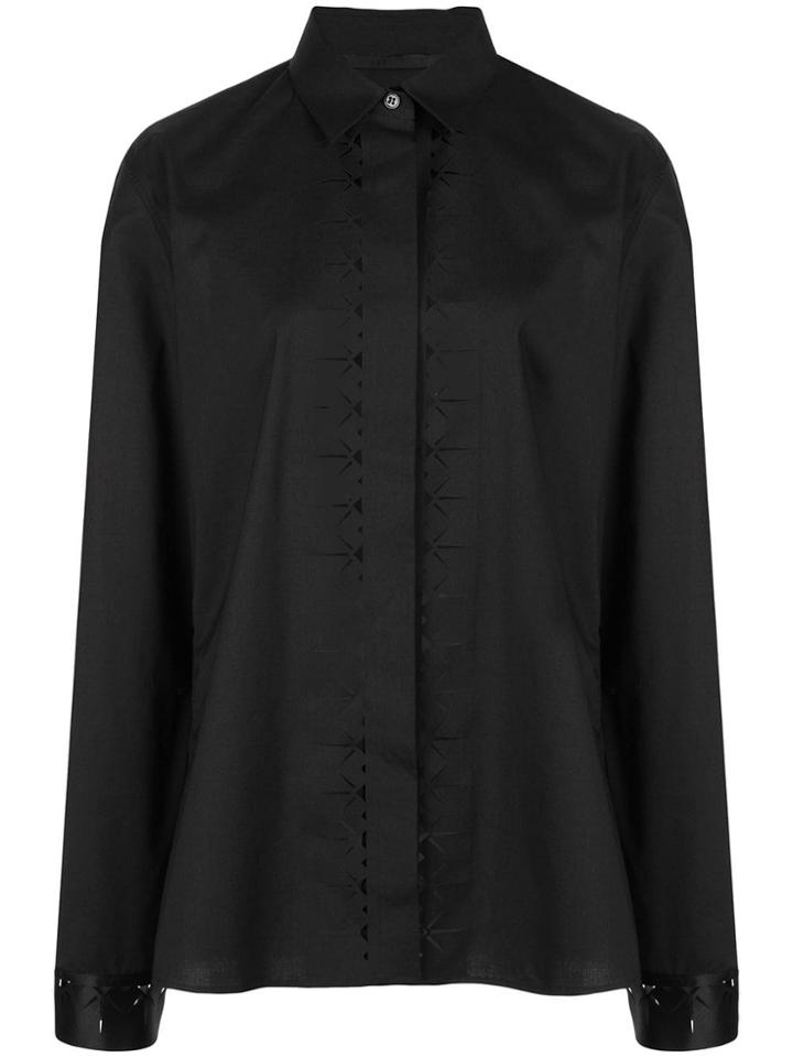 Haider Ackermann Cut-out Detail Shirt - Black