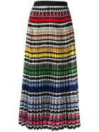 Mary Katrantzou Rainbow Stripe Skirt - Multicolour