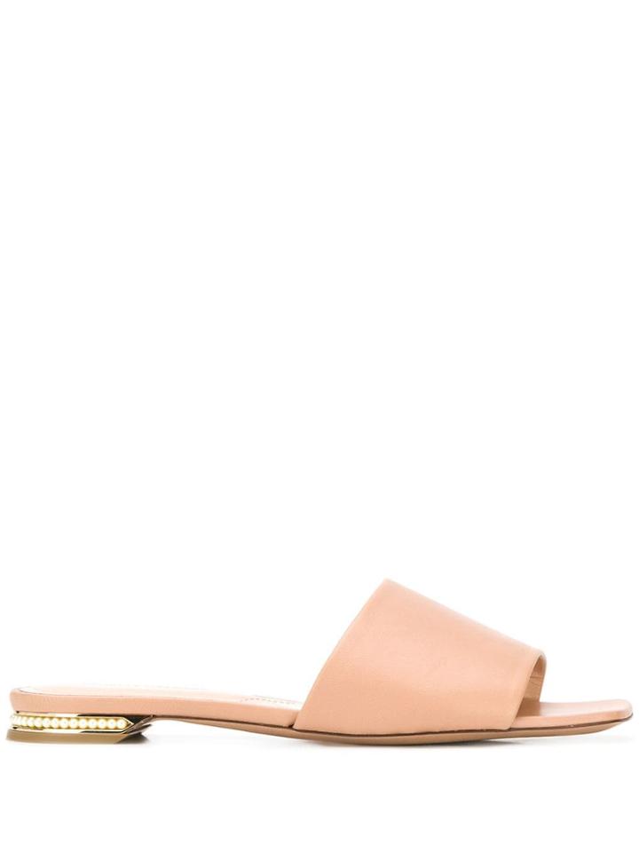Nicholas Kirkwood Casati Pearl Slides - Neutrals