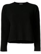 Casasola Ribbed Knit Sweater - Black