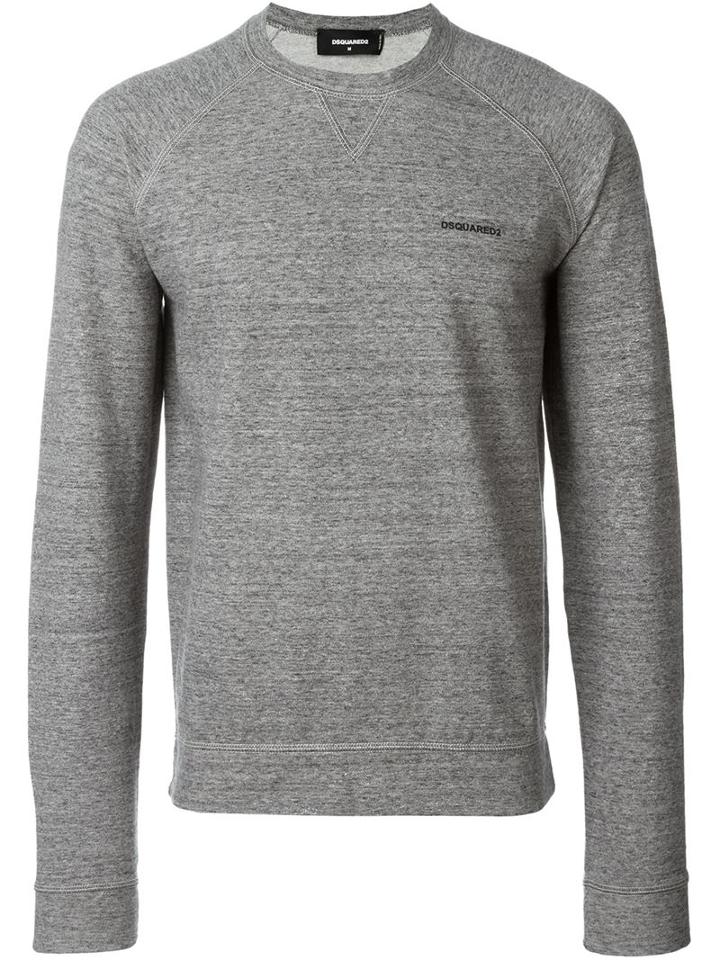 Dsquared2 Crew Neck Jumper, Men's, Size: Large, Cotton