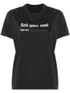 R13 Sell Your Soul T-shirt - Black