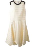 J Js Lee Flared Striped Dress