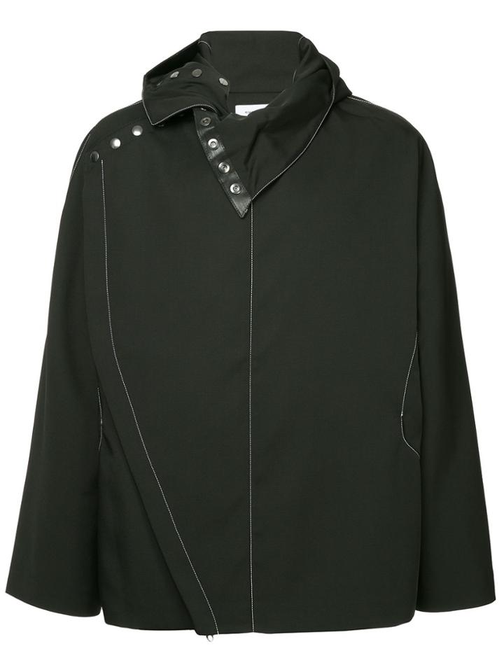 Kiko Kostadinov Contrast Stitching Jacket - Black