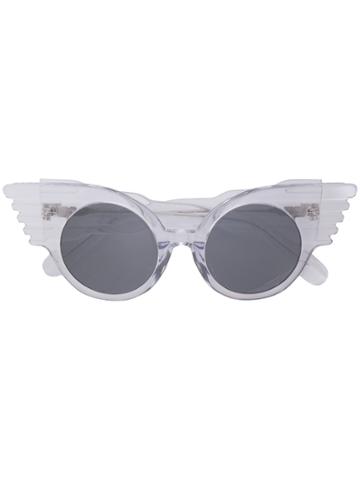 Linda Farrow Gallery Jeremy Scott Sunglasses - White
