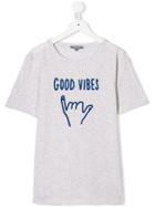 Bonpoint Teen Good Vibes T-shirt - Grey