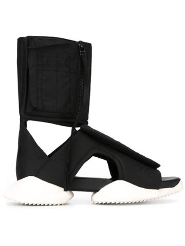 Rick Owens Rick Owens X Adidas 'cargo' Sandals - Black