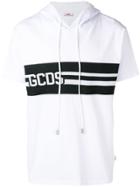 Gcds Hooded Logo T-shirt - White