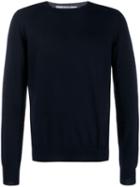 La Fileria For D'aniello Long Sleeve Jumper - Blue