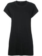 Klasica - Loose-fit T-shirt - Women - Cotton - 2, Black, Cotton