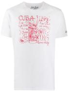Mc2 Saint Barth Cuba Libra Print T-shirt - White