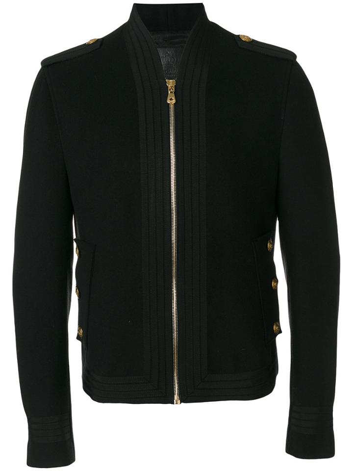 Dolce & Gabbana Military Zipped Jacket - Black