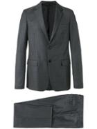 Prada Formal Suit, Men's, Size: 50, Grey, Cotton/cupro/viscose/wool