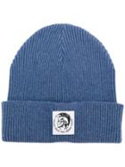 Diesel Only The Brave Beanie - Blue