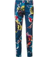 Trina Turk Abstract Print Tailored Trousers