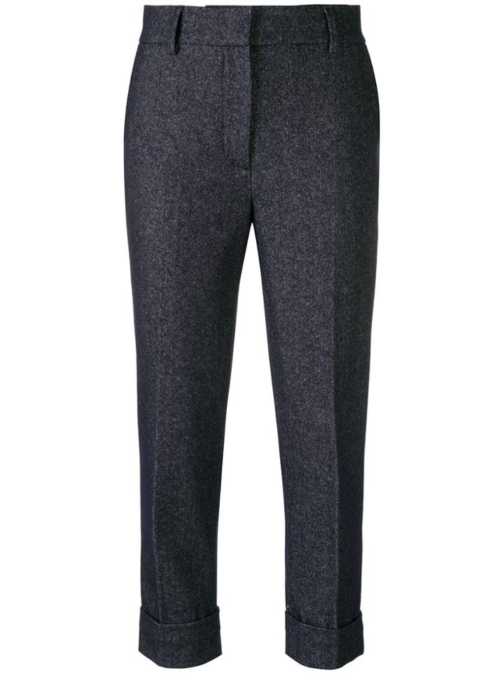 Woolrich Cropped Trousers - Blue