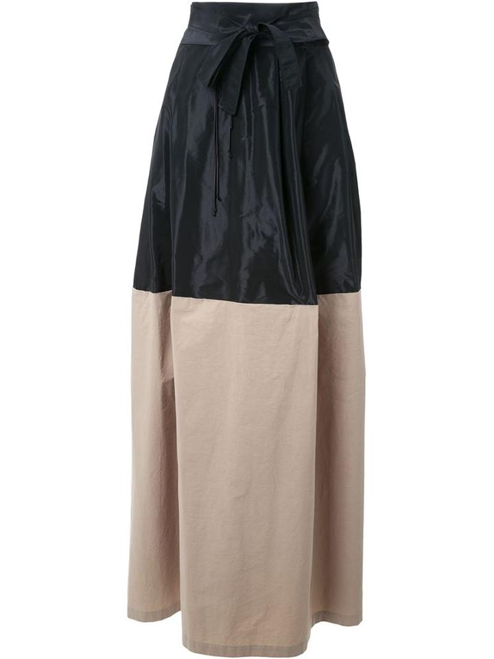 Tome High Waist Full Skirt, Women's, Size: 0, Black, Cotton