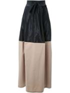 Tome High Waist Full Skirt, Women's, Size: 0, Black, Cotton