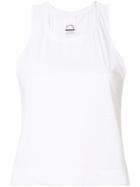 The Upside Perforated Tank Top - White