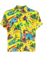 Bode Village Scene Print Bowling Shirt - Multicolour