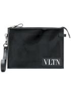 Valentino Vltn Clutch Bag - Black