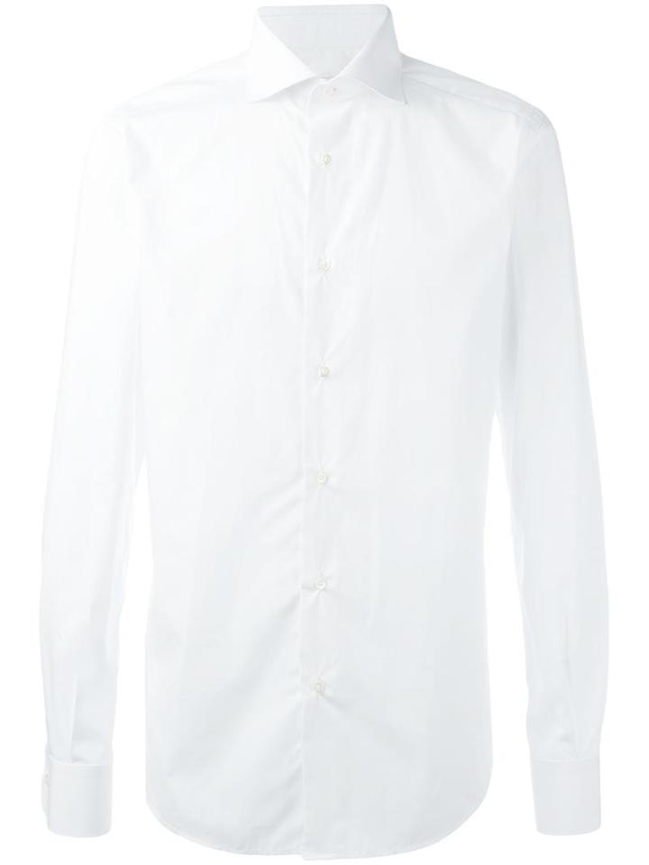Fashion Clinic Classic Plain Shirt, Men's, Size: 44, Cotton