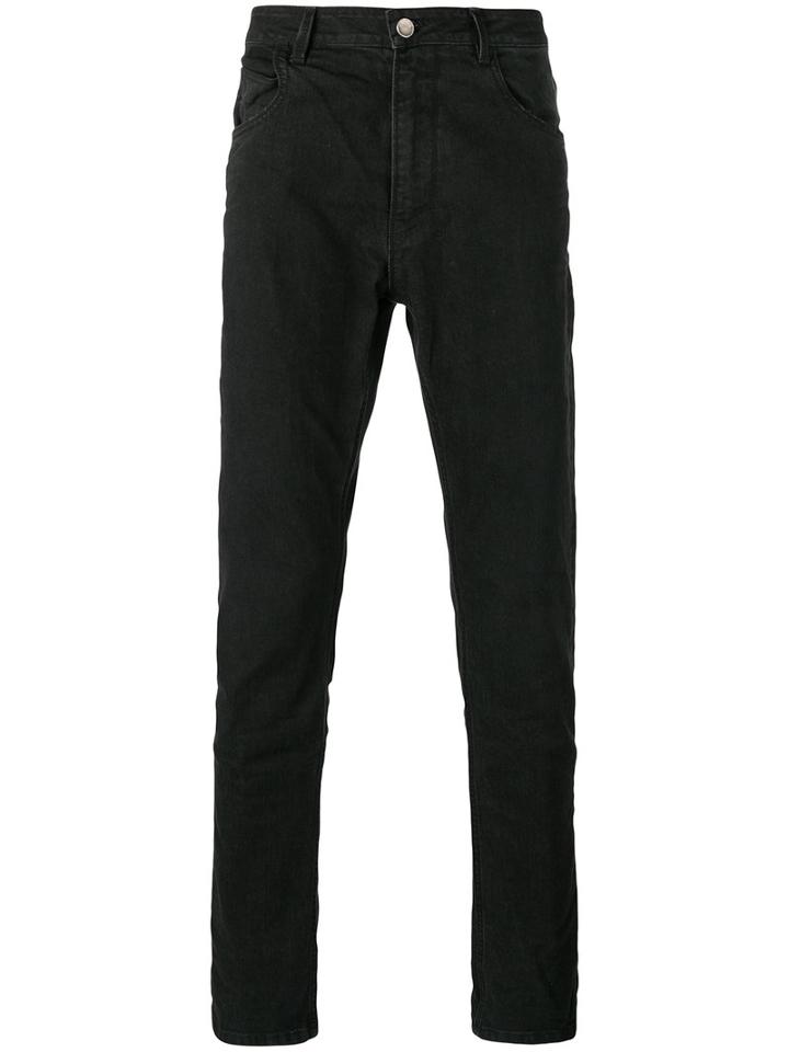 Poème Bohémien Regular Jeans, Men's, Size: 50, Black, Cotton/spandex/elastane