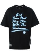Ktz 'god' T-shirt, Men's, Size: Large, Black, Cotton