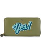 Anya Hindmarch 'no' Zip Purse - Green