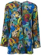 Scanlan Theodore Pastel Floral Print Top