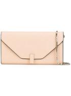 Valextra - 'iside Continental' Cross Body Bag - Women - Calf Leather - One Size, Pink/purple, Calf Leather
