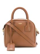 Burberry Icon Stripe Bowling Bag - Brown