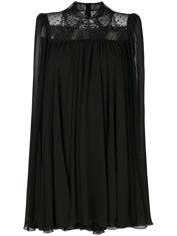 Philosophy Di Lorenzo Serafini Lace Insert Shift Dress - Black
