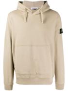 Stone Island Kangaroo Pocket Hoodie - Neutrals