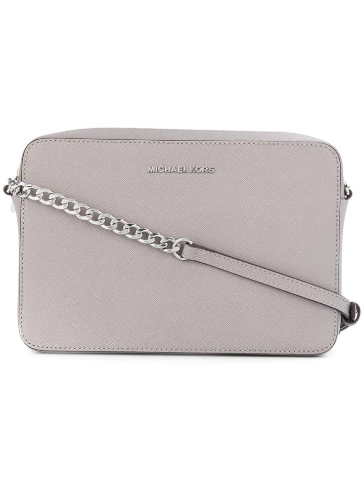 Michael Michael Kors Jet Set Shoulder Bag - Grey