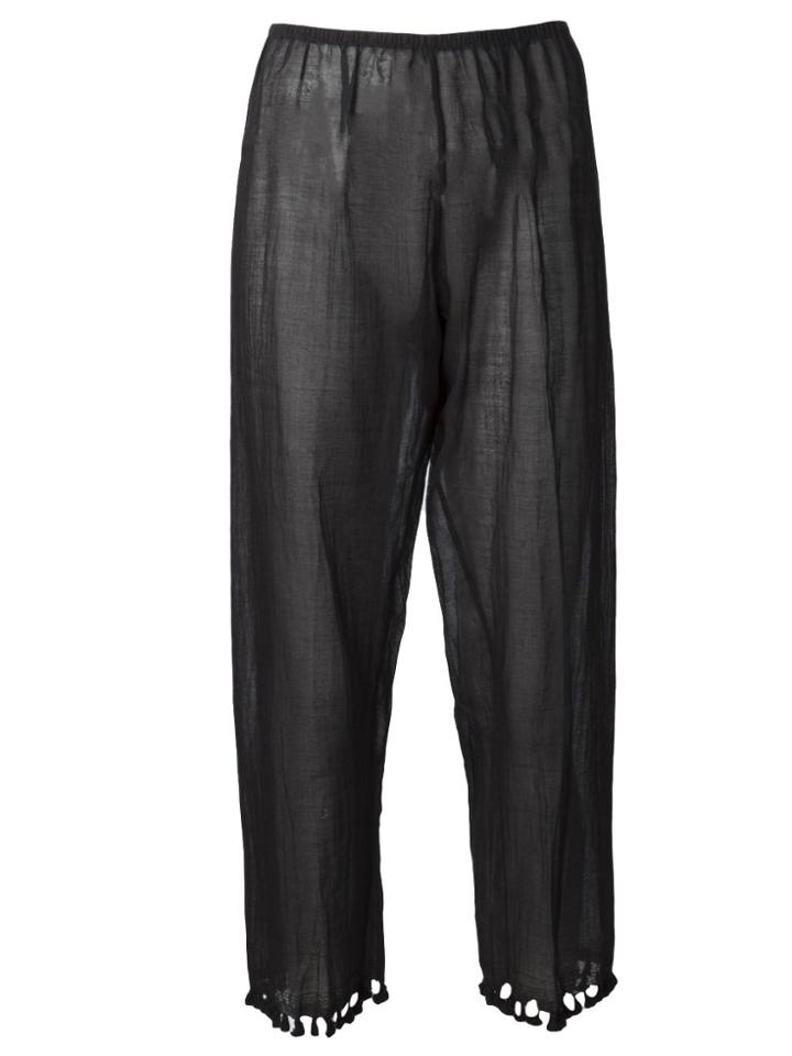 Dosa Tassel Trousers - Black